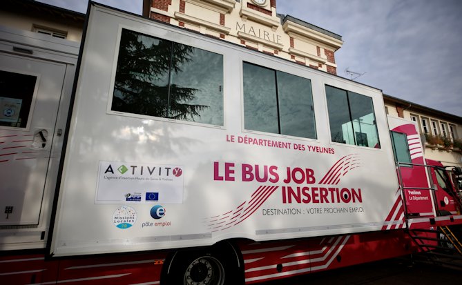(78) Le Bus Job Insertion (re)fait le tour des Yvelines en 2023